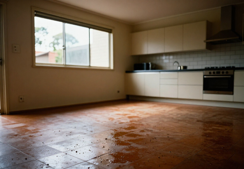 Cockroach breeding site in a commercial kitchen